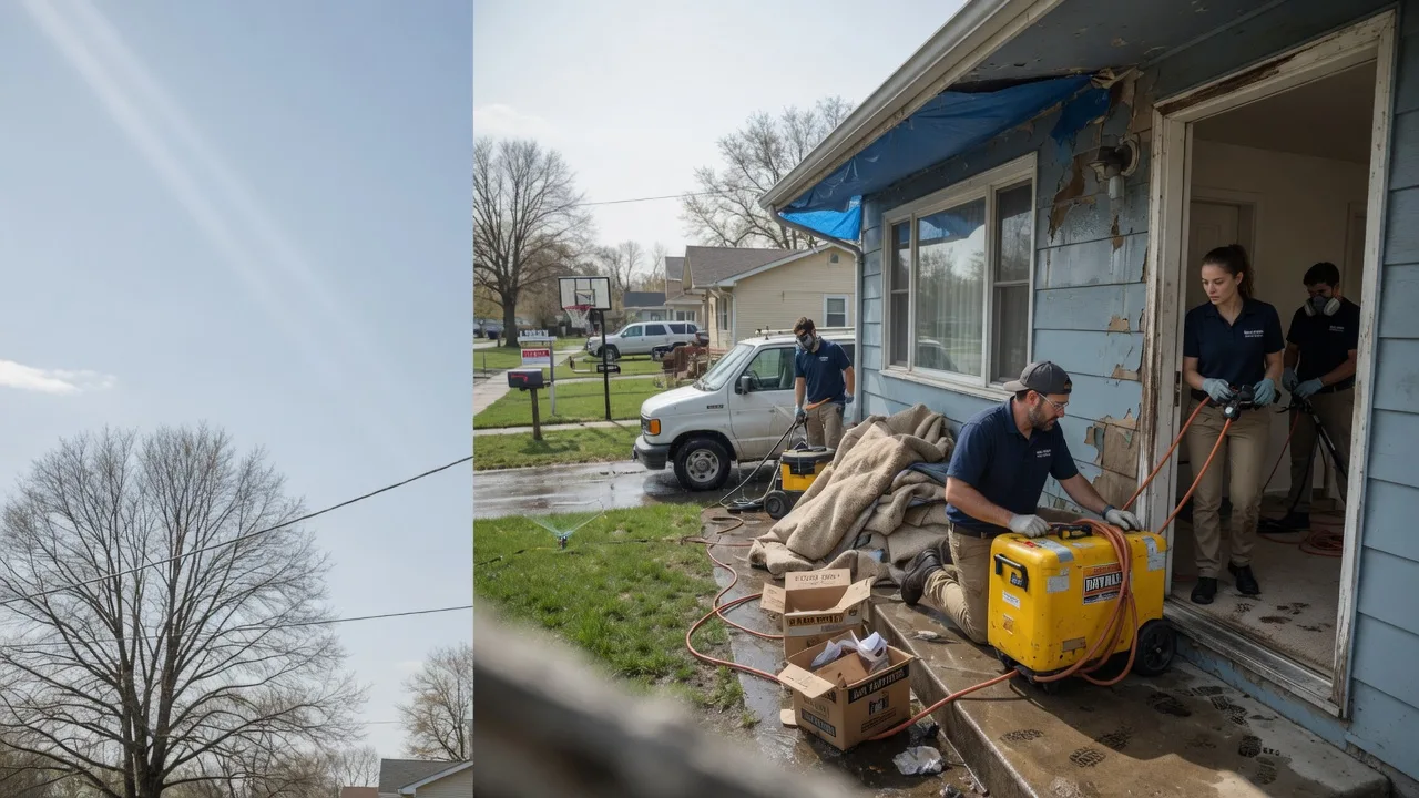 Basement Flood Cleanup in Massillon, OH near me
